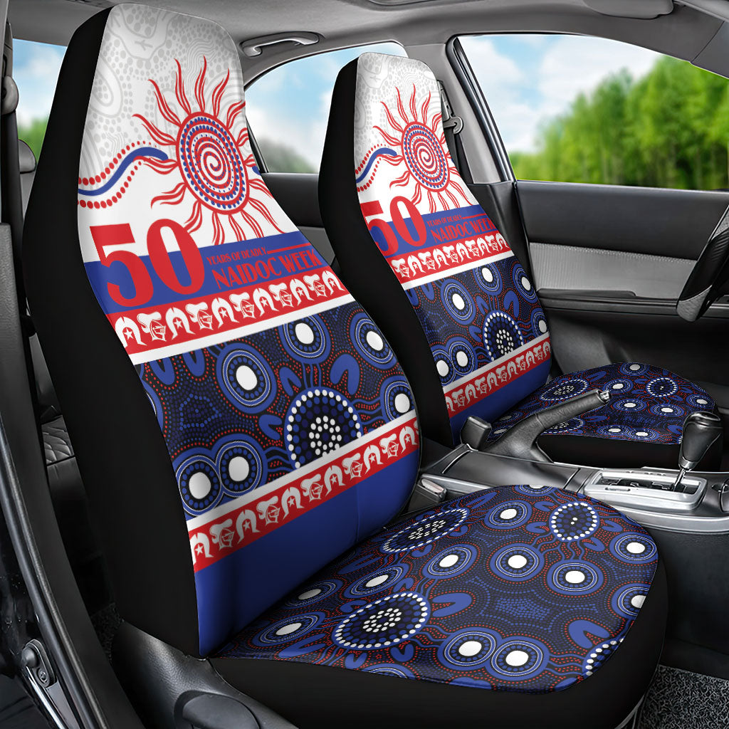 Knights NAIDOC Week Car Seat Cover Aboriginal Torres Strait Islanders Vibe