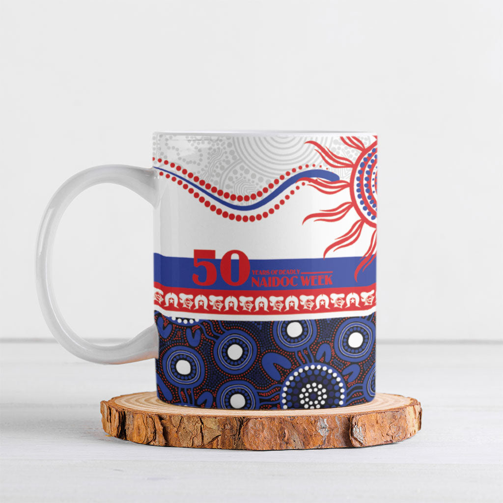 Knights NAIDOC Week Personalised Ceramic Mug Aboriginal Torres Strait Islanders Vibe