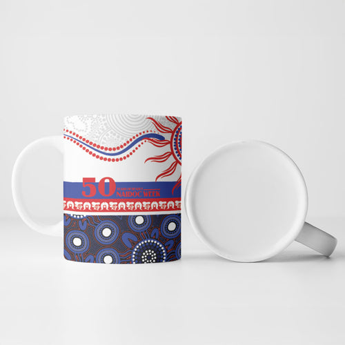 Knights NAIDOC Week Personalised Ceramic Mug Aboriginal Torres Strait Islanders Vibe