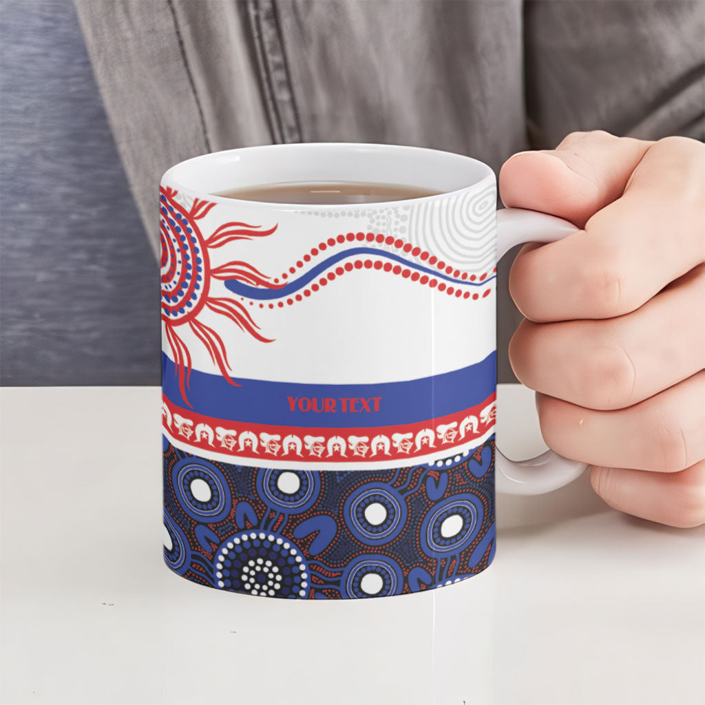 Knights NAIDOC Week Personalised Ceramic Mug Aboriginal Torres Strait Islanders Vibe