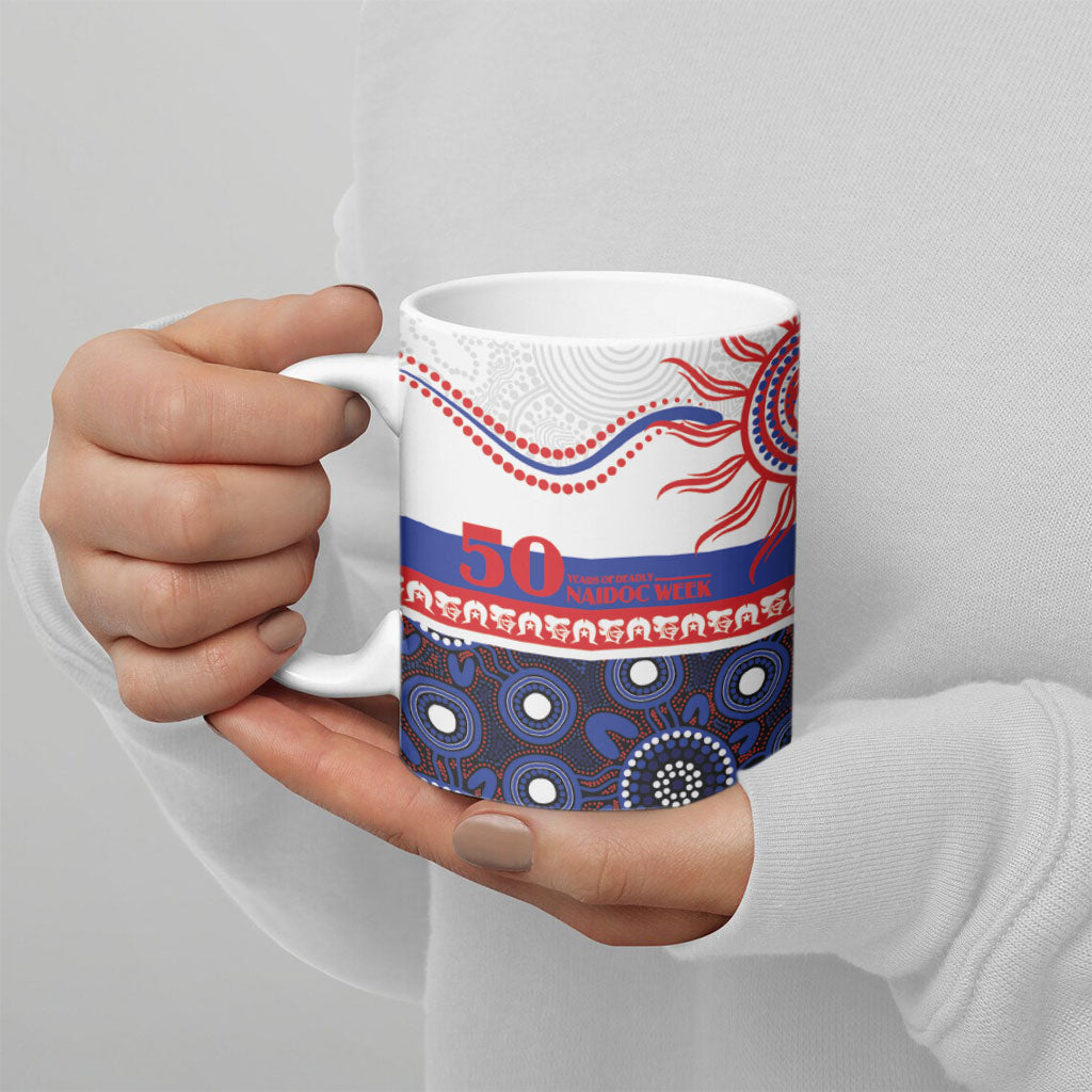 Knights NAIDOC Week Personalised Ceramic Mug Aboriginal Torres Strait Islanders Vibe