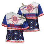 Knights NAIDOC Week Personalised Cross Shoulder Shirt Aboriginal Torres Strait Islanders Vibe