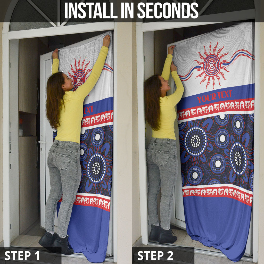 Knights NAIDOC Week Personalised Door Cover Aboriginal Torres Strait Islanders Vibe