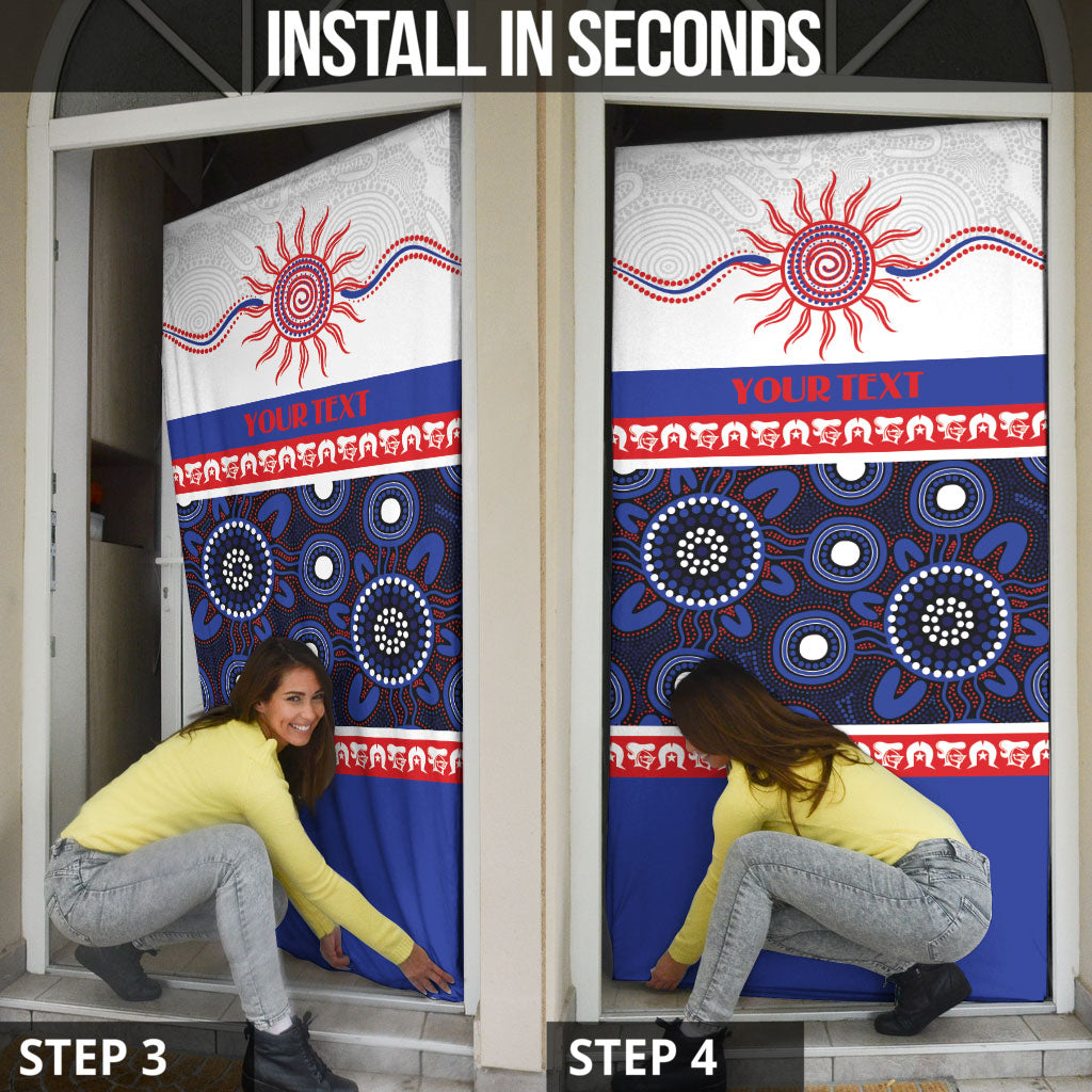 Knights NAIDOC Week Personalised Door Cover Aboriginal Torres Strait Islanders Vibe