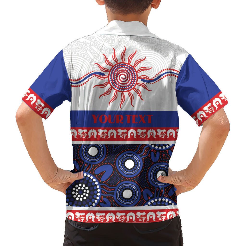 Knights NAIDOC Week Personalised Family Matching Mermaid Dress and Hawaiian Shirt Aboriginal Torres Strait Islanders Vibe