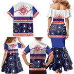 Knights NAIDOC Week Personalised Family Matching Mermaid Dress and Hawaiian Shirt Aboriginal Torres Strait Islanders Vibe