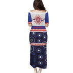 Knights NAIDOC Week Personalised Family Matching Puletasi and Hawaiian Shirt Aboriginal Torres Strait Islanders Vibe