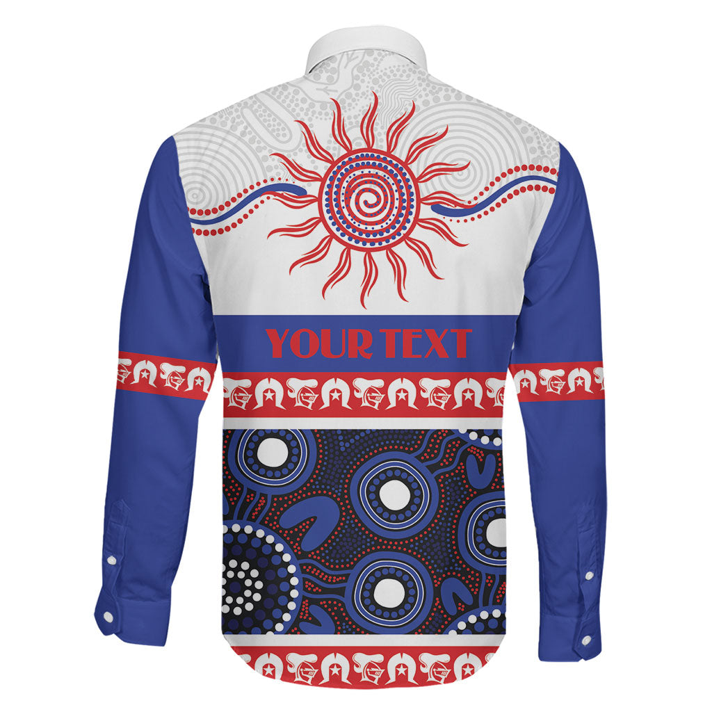 Knights NAIDOC Week Personalised Family Matching Summer Maxi Dress and Hawaiian Shirt Aboriginal Torres Strait Islanders Vibe