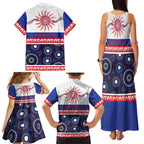 Knights NAIDOC Week Personalised Family Matching Tank Maxi Dress and Hawaiian Shirt Aboriginal Torres Strait Islanders Vibe