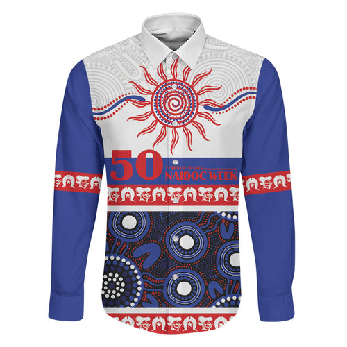Knights NAIDOC Week Personalised Family Matching Tank Maxi Dress and Hawaiian Shirt Aboriginal Torres Strait Islanders Vibe