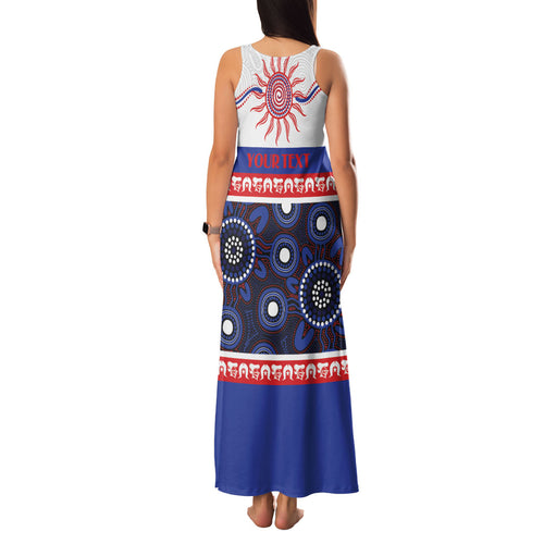 Knights NAIDOC Week Personalised Family Matching Tank Maxi Dress and Hawaiian Shirt Aboriginal Torres Strait Islanders Vibe
