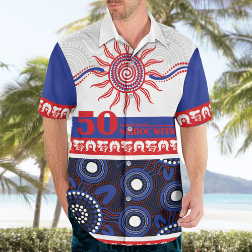 Knights NAIDOC Week Personalised Hawaiian Shirt Aboriginal Torres Strait Islanders Vibe