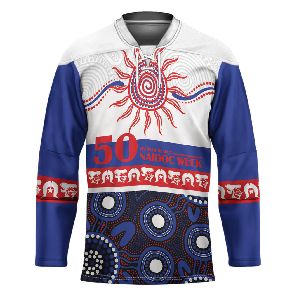 Knights NAIDOC Week Personalised Hockey Jersey Aboriginal Torres Strait Islanders Vibe