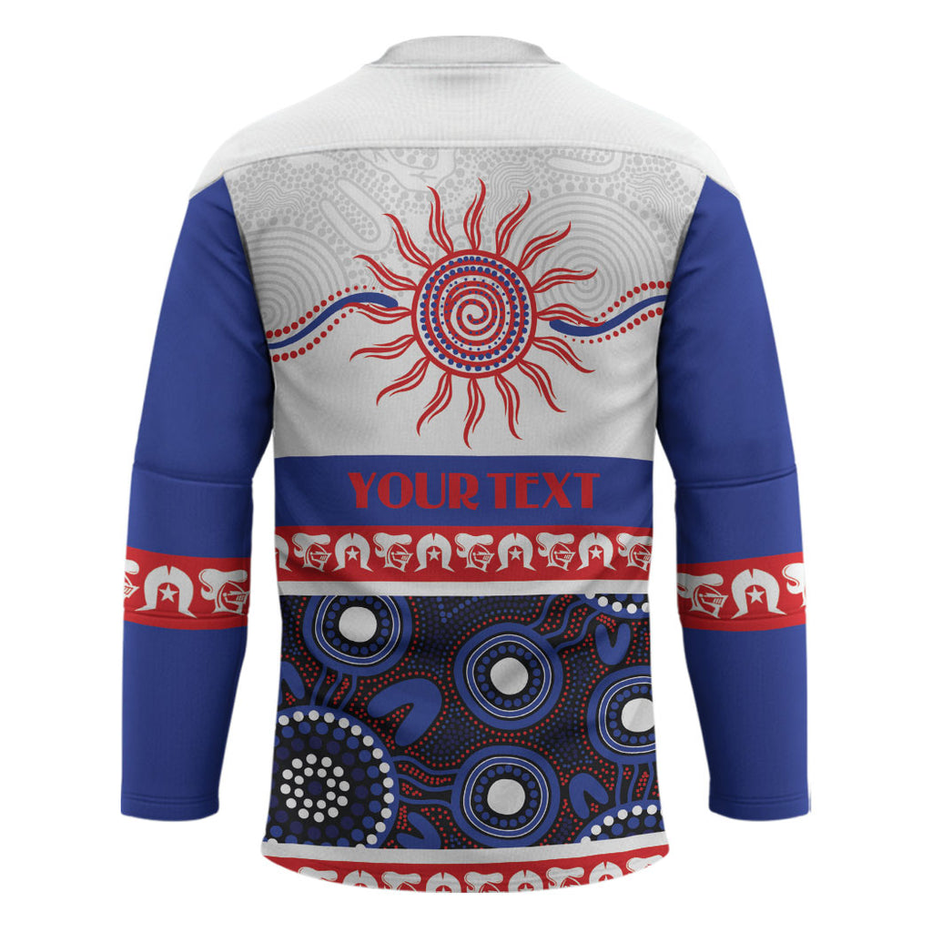 Knights NAIDOC Week Personalised Hockey Jersey Aboriginal Torres Strait Islanders Vibe