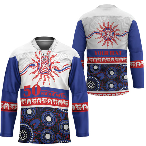 Knights NAIDOC Week Personalised Hockey Jersey Aboriginal Torres Strait Islanders Vibe
