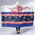 Knights NAIDOC Week Hooded Blanket Aboriginal Torres Strait Islanders Vibe