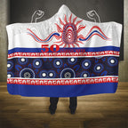 Knights NAIDOC Week Hooded Blanket Aboriginal Torres Strait Islanders Vibe