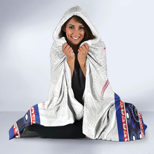 Knights NAIDOC Week Hooded Blanket Aboriginal Torres Strait Islanders Vibe