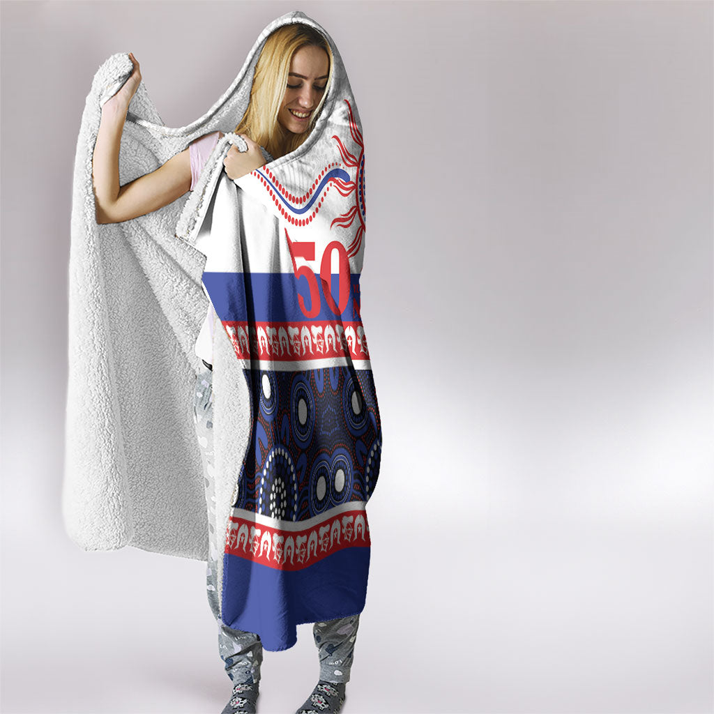 Knights NAIDOC Week Hooded Blanket Aboriginal Torres Strait Islanders Vibe