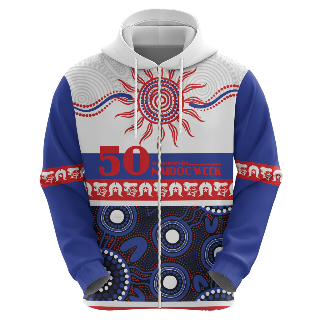 Knights NAIDOC Week Personalised Hoodie Aboriginal Torres Strait Islanders Vibe