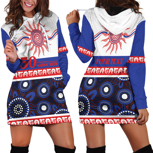 Knights NAIDOC Week Personalised Hoodie Dress Aboriginal Torres Strait Islanders Vibe