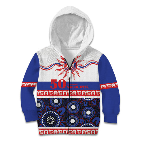 Knights NAIDOC Week Personalised Kid Hoodie Aboriginal Torres Strait Islanders Vibe