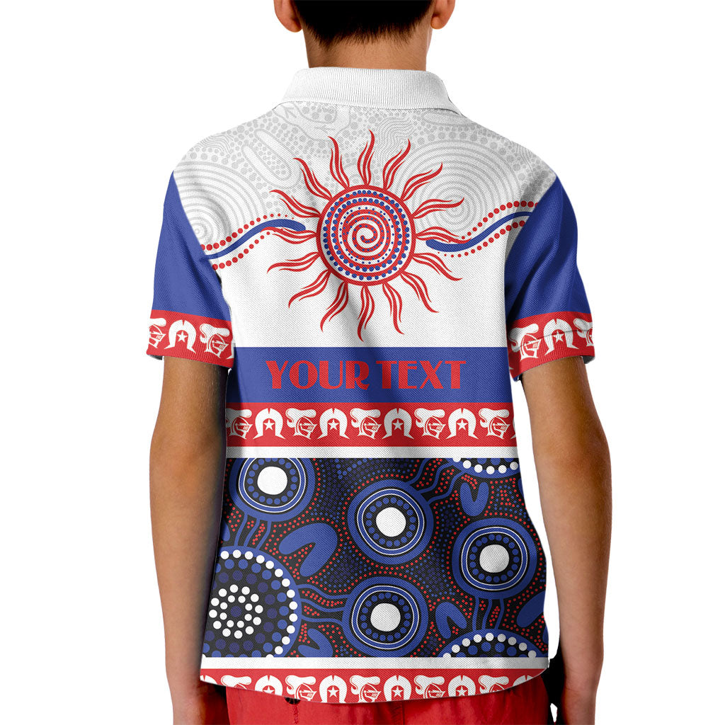 Knights NAIDOC Week Personalised Kid Polo Shirt Aboriginal Torres Strait Islanders Vibe