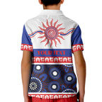 Knights NAIDOC Week Personalised Kid Polo Shirt Aboriginal Torres Strait Islanders Vibe