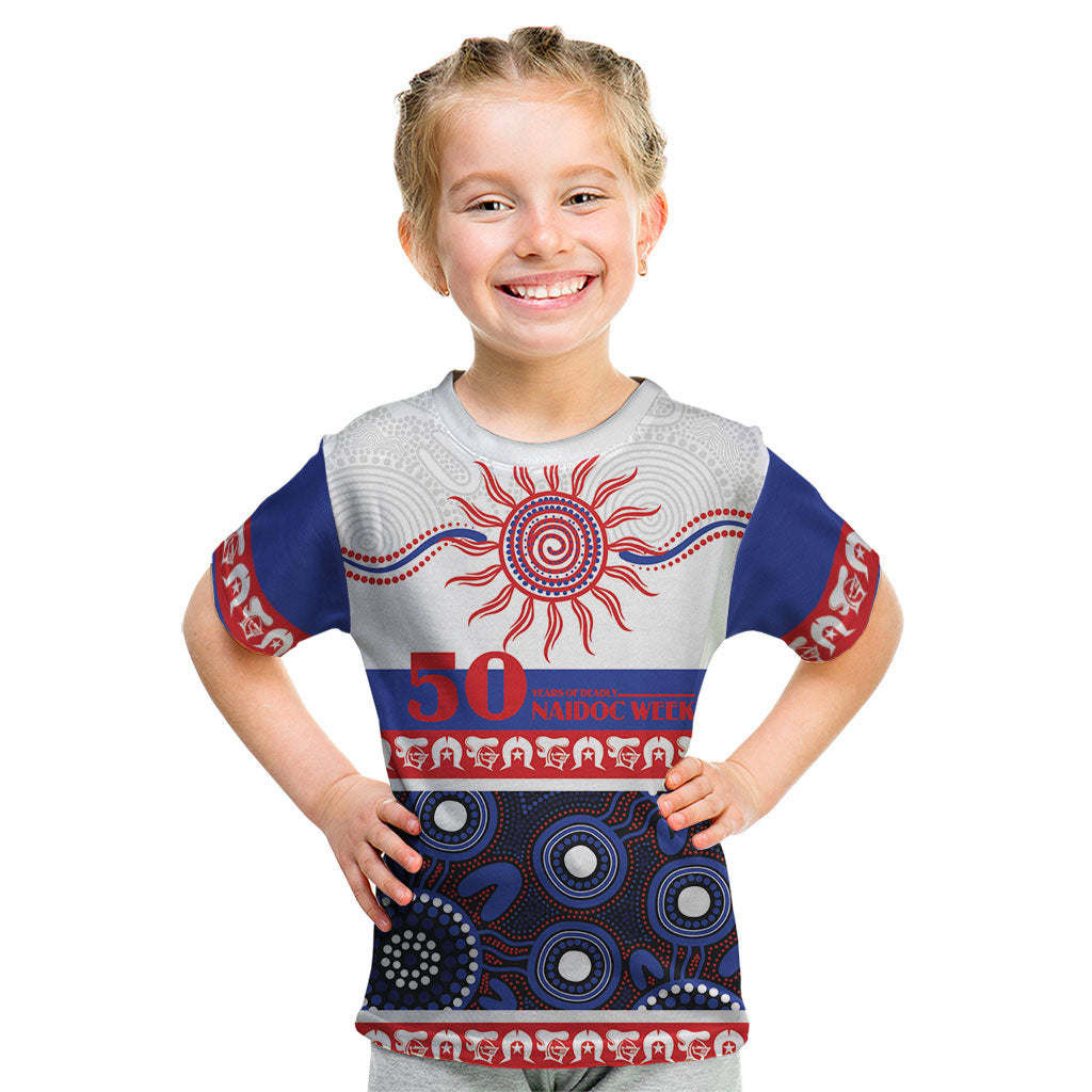 Knights NAIDOC Week Personalised Kid T Shirt Aboriginal Torres Strait Islanders Vibe