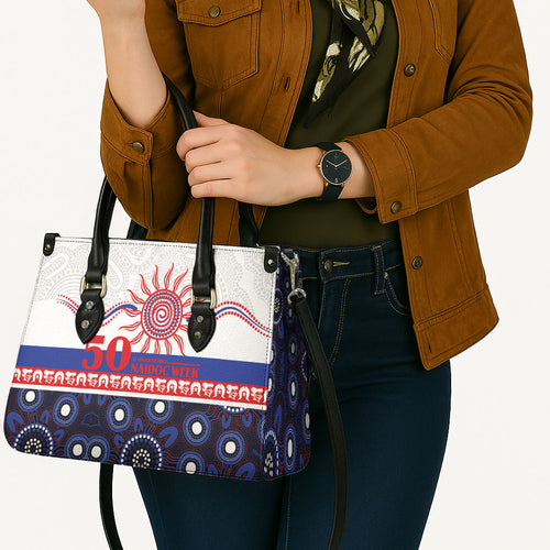 Knights NAIDOC Week Leather Bag Aboriginal Torres Strait Islanders Vibe