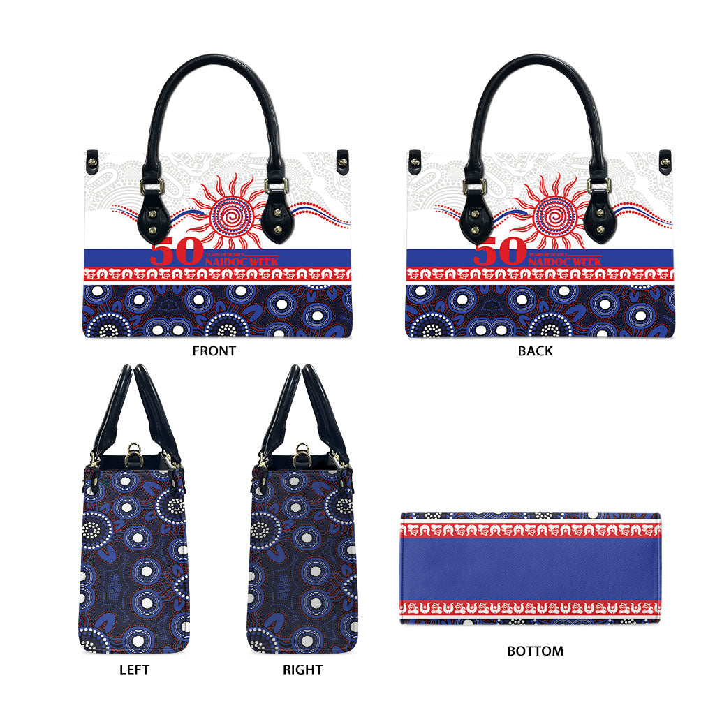 Knights NAIDOC Week Leather Bag Aboriginal Torres Strait Islanders Vibe
