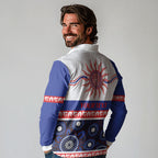 Knights NAIDOC Week Personalised Long Sleeve Polo Shirt Aboriginal Torres Strait Islanders Vibe