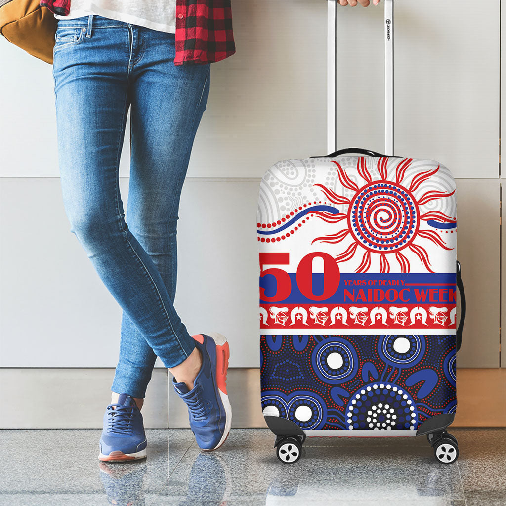 Knights NAIDOC Week Luggage Cover Aboriginal Torres Strait Islanders Vibe