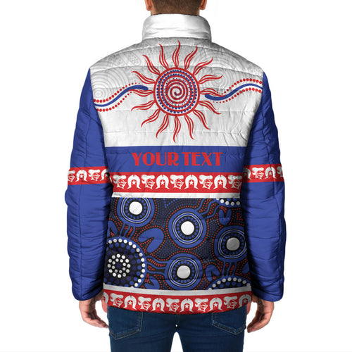 Knights NAIDOC Week Personalised Padded Jacket Aboriginal Torres Strait Islanders Vibe