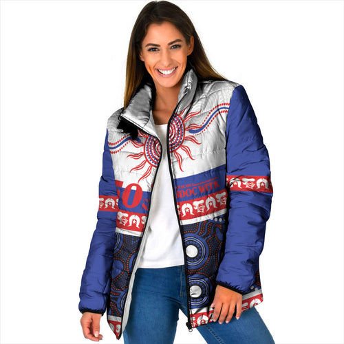 Knights NAIDOC Week Personalised Padded Jacket Aboriginal Torres Strait Islanders Vibe