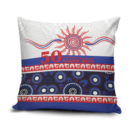 Knights NAIDOC Week Pillow Cover Aboriginal Torres Strait Islanders Vibe