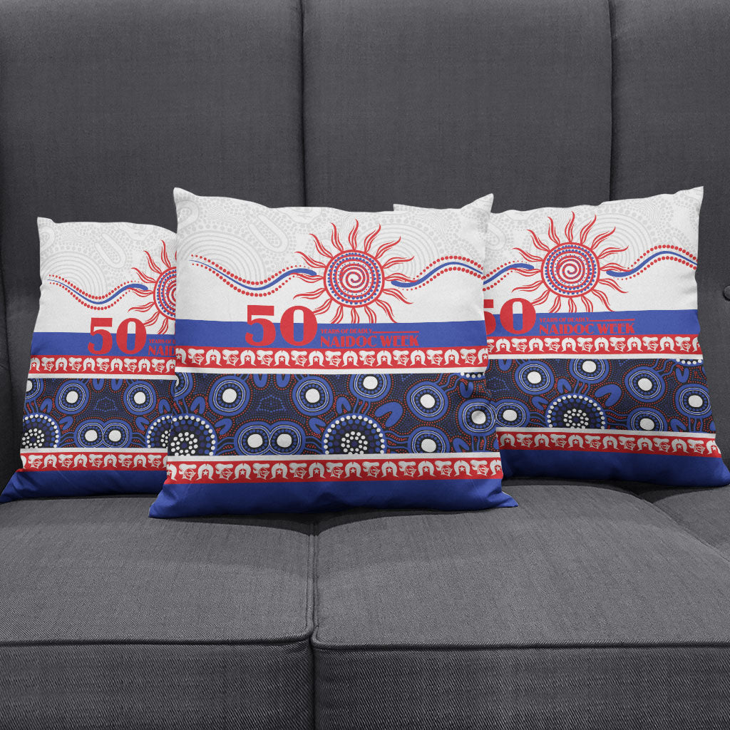 Knights NAIDOC Week Pillow Cover Aboriginal Torres Strait Islanders Vibe