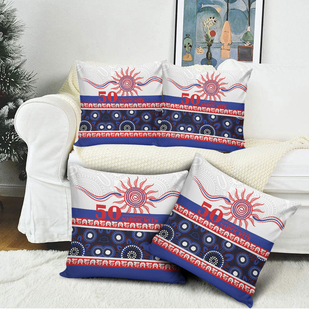 Knights NAIDOC Week Pillow Cover Aboriginal Torres Strait Islanders Vibe