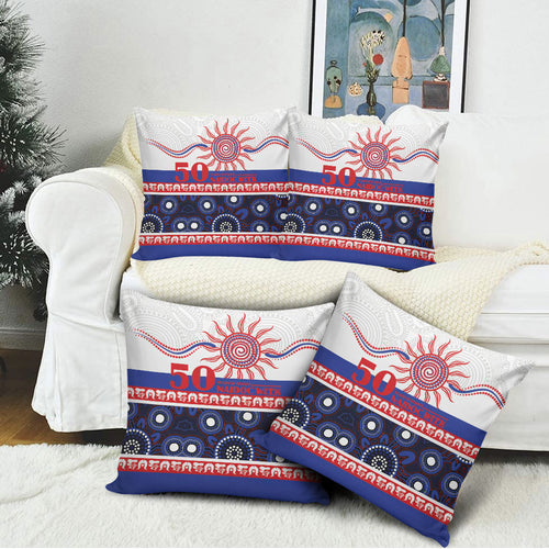Knights NAIDOC Week Pillow Cover Aboriginal Torres Strait Islanders Vibe