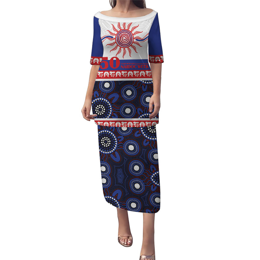 Knights NAIDOC Week Personalised Puletasi Aboriginal Torres Strait Islanders Vibe