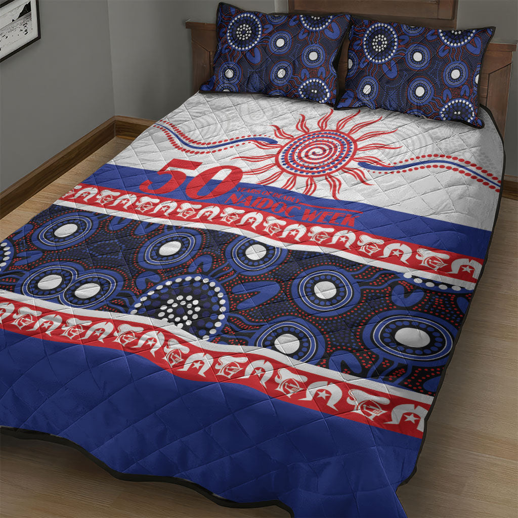 Knights NAIDOC Week Quilt Bed Set Aboriginal Torres Strait Islanders Vibe