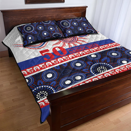 Knights NAIDOC Week Quilt Bed Set Aboriginal Torres Strait Islanders Vibe