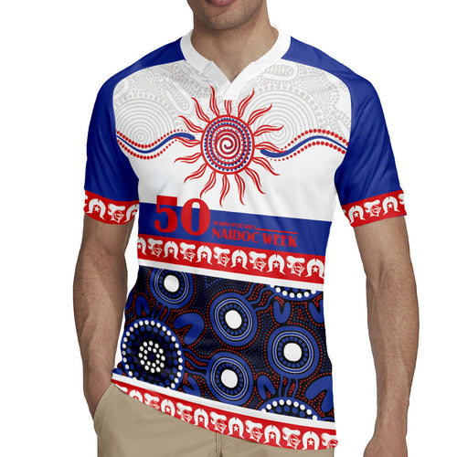 Knights NAIDOC Week Personalised Rugby Jersey Aboriginal Torres Strait Islanders Vibe