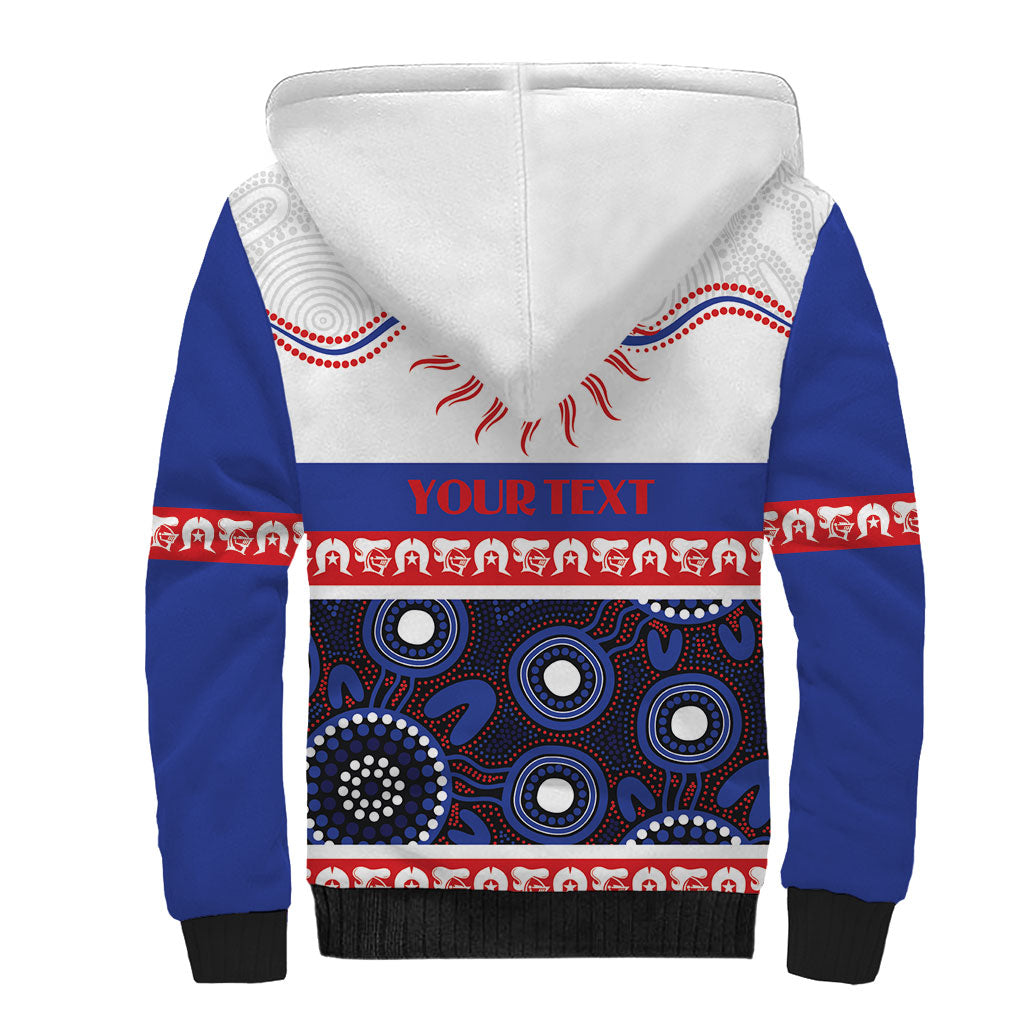 Knights NAIDOC Week Personalised Sherpa Hoodie Aboriginal Torres Strait Islanders Vibe