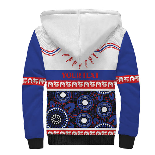 Knights NAIDOC Week Personalised Sherpa Hoodie Aboriginal Torres Strait Islanders Vibe