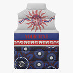 Knights NAIDOC Week Personalised Sleeveless Puffer Jacket Aboriginal Torres Strait Islanders Vibe