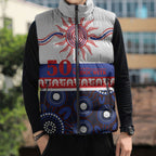 Knights NAIDOC Week Personalised Sleeveless Puffer Jacket Aboriginal Torres Strait Islanders Vibe
