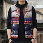 Knights NAIDOC Week Personalised Sleeveless Puffer Jacket Aboriginal Torres Strait Islanders Vibe