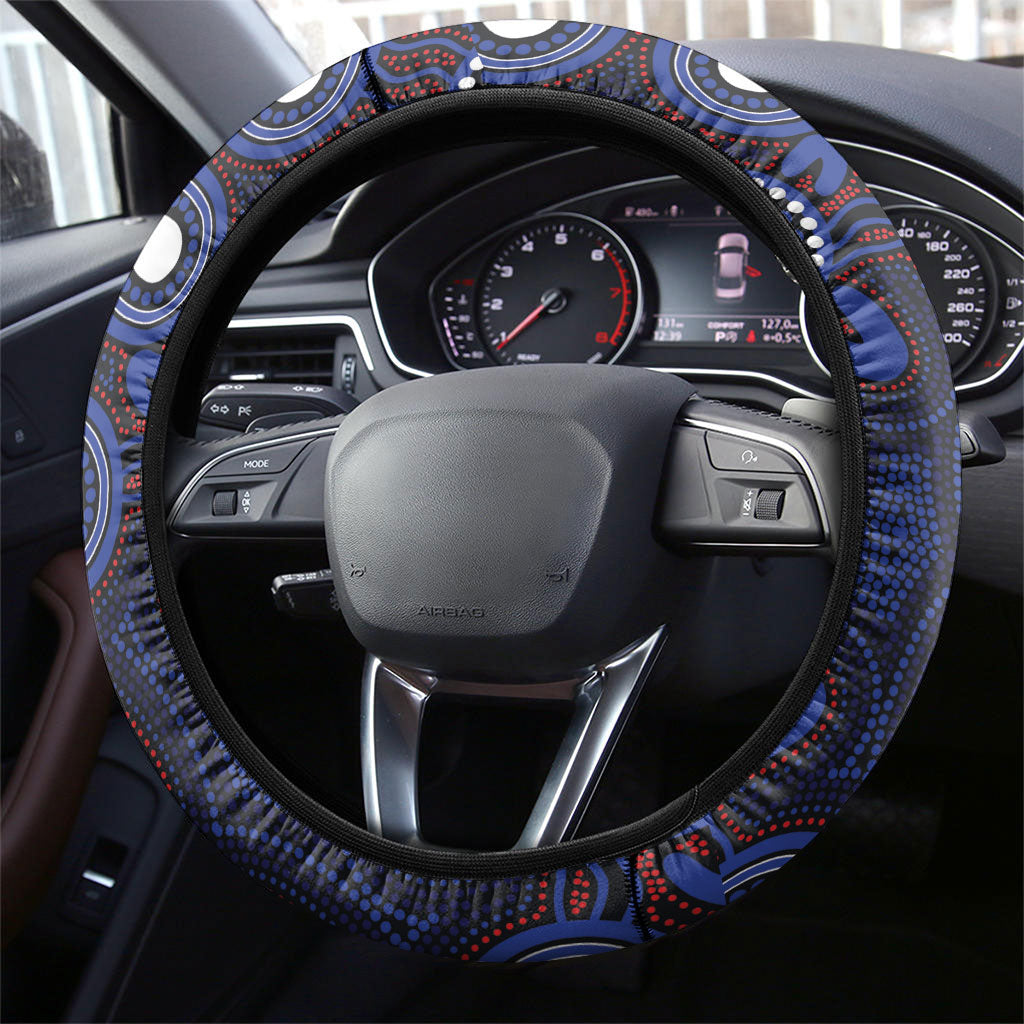 Knights NAIDOC Week Steering Wheel Cover Aboriginal Torres Strait Islanders Vibe