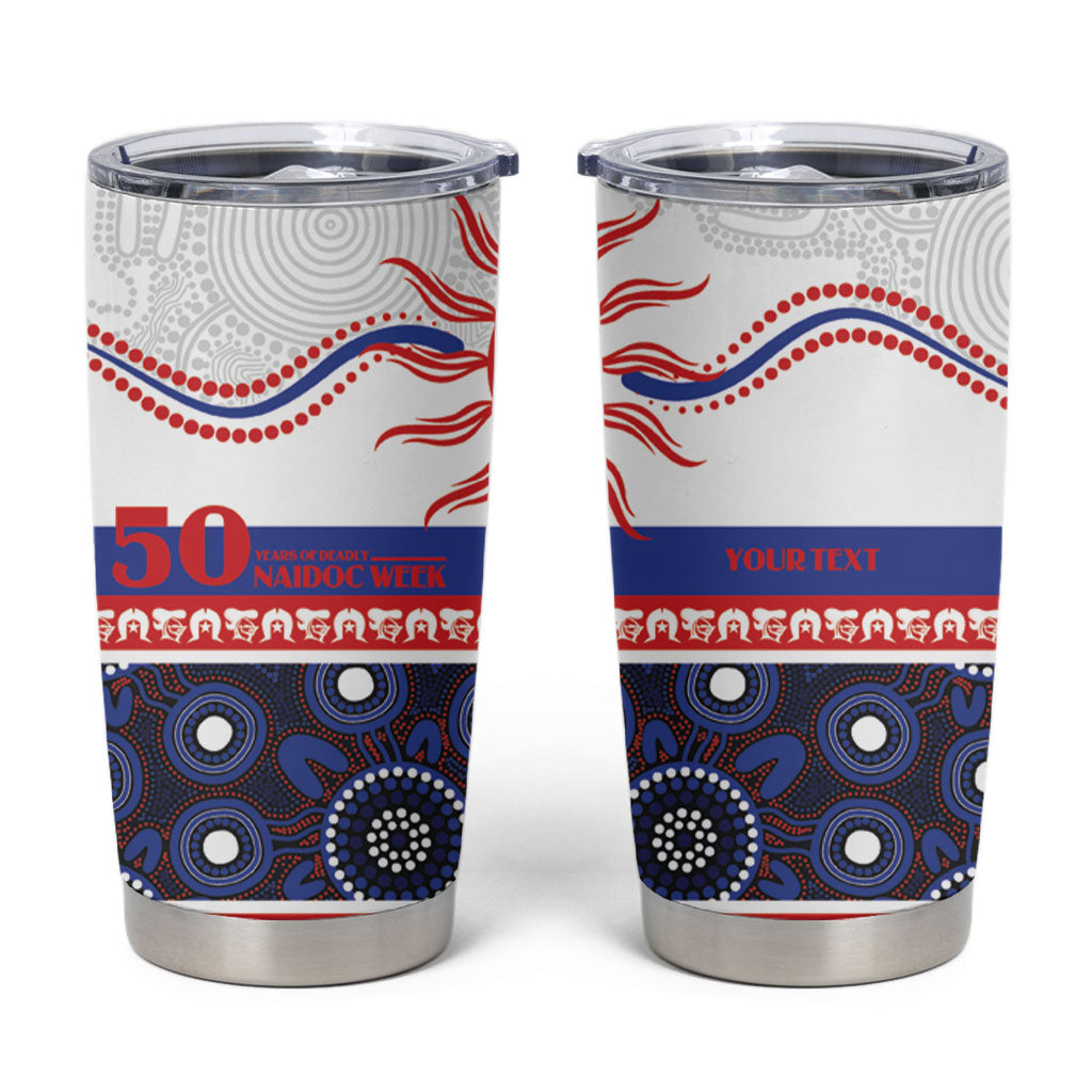 Knights NAIDOC Week Personalised Tumbler Cup Aboriginal Torres Strait Islanders Vibe